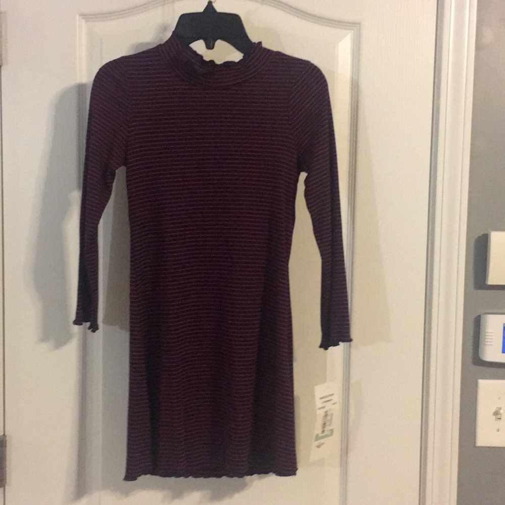Mock Neck Dress